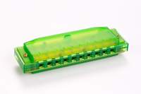 Hohner Translucent Harp Green C Major