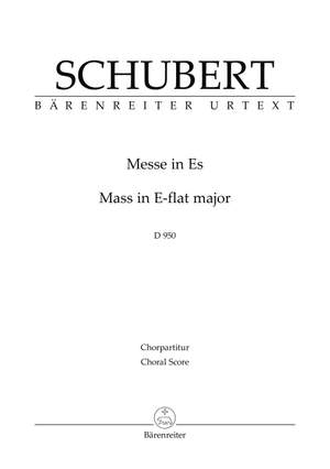 Schubert, Franz: Mass in E-flat major D950 Choral Score