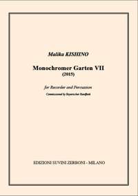 Malika Kishino: Monochromer Garten VII
