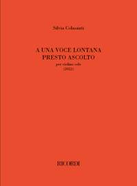 Silvia Colasanti: A una voce lontana presto ascolto