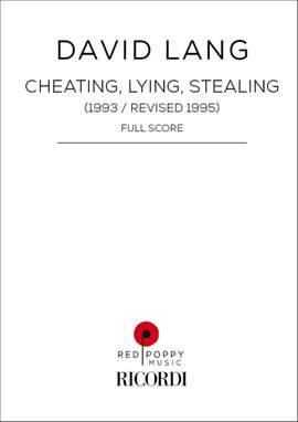 David Lang: Cheating, Lying, Stealing
