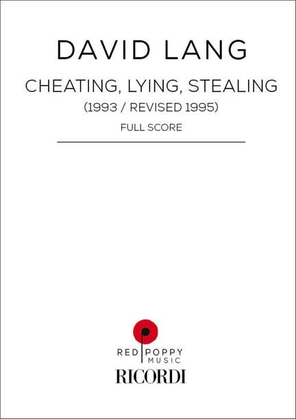 David Lang: Cheating, Lying, Stealing