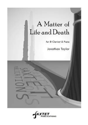 Taylor, Jonathan: A Matter of Life and Death