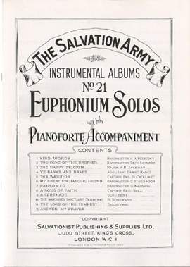Instrumental Album No.21 Euphonium Solos