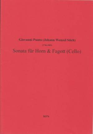 Punto, Giovanni: Sonata