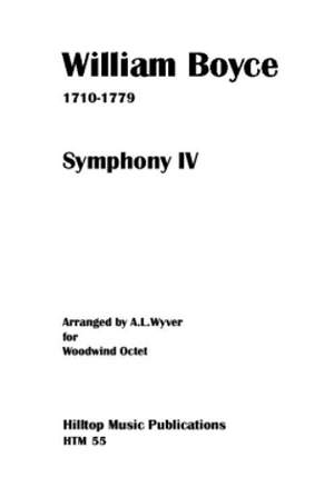 Boyce, William: Symphony No.4