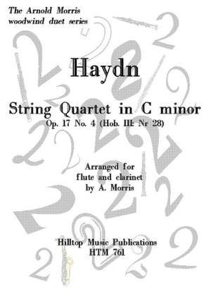 Haydn, Joseph: String Quartet in C minor from Op.17 No.4