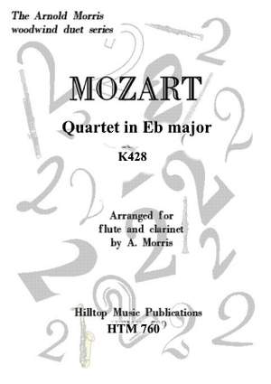 Mozart, Wolfgang Amadeus: Quartet in Eb major K428