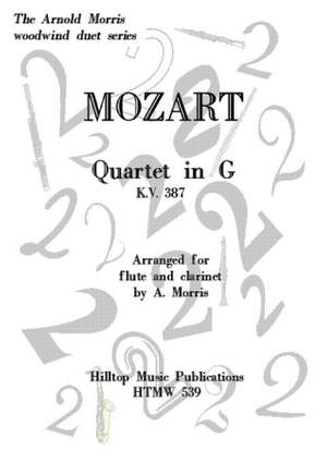 Mozart, Wolfgang Amadeus: Quartet in G major KV387
