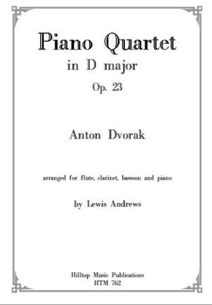 Dvorak, Antonin: Piano Quartet in D major Op.23
