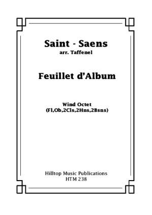 Saint-Saens, Camille: Feuillet d'Album Op.81