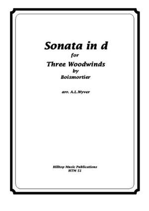 Boismortier, Joseph Bodin de: Sonata in D minor