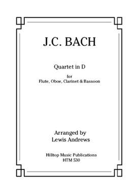 Bach, J.C.: Quartet in D major