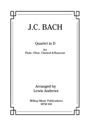 Bach, J.C.: Quartet in D major