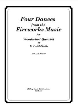 Handel, Georg Frideric: Four Dances from the Fireworks Music