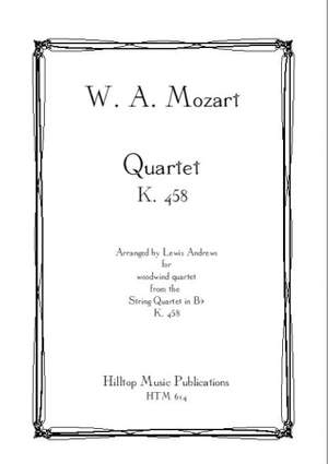 Mozart, Wolfgang Amadeus: Quartet K458