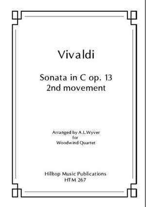 Vivaldi, Antonio: Sonata in C Op.13 (2nd movement)