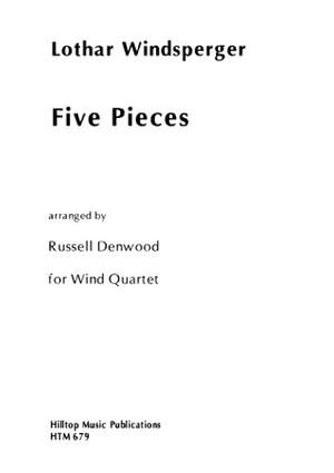 Windsperger, L.: Five Pieces