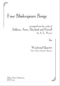 Wyver, Andrew: Four Shakespeare Songs