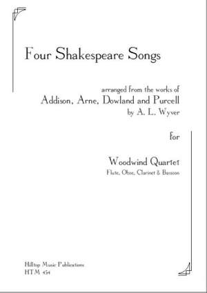 Wyver, Andrew: Four Shakespeare Songs