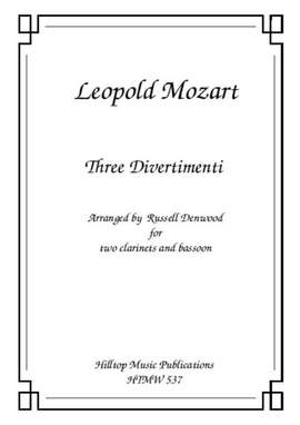 Mozart, Leopold: Three Divertimenti