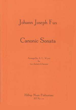 Fux, Johann Joseph: Canonic Sonata