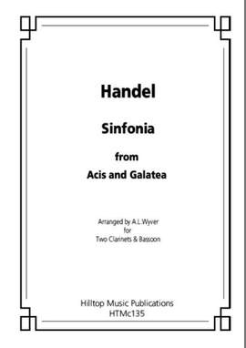 Handel, Georg Frideric: Sinfonia from 'Acis and Galatea'