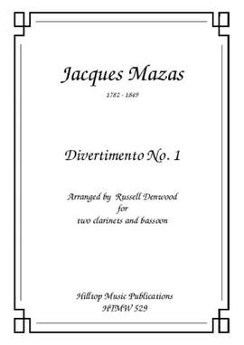 Mazas, Jacques: Divertimento No.1