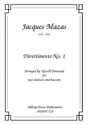 Mazas, Jacques: Divertimento No.1