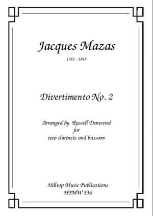 Mazas, Jacques: Divertimento No.2