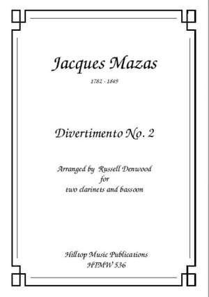 Mazas, Jacques: Divertimento No.2