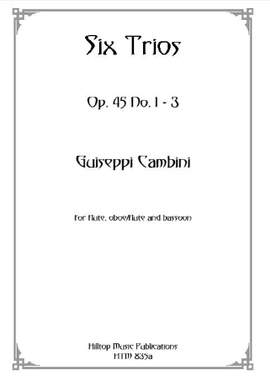Cambini: Six Trios Op. 45 Nos.1-3