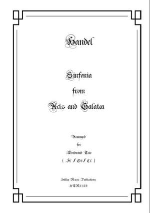 Handel, Georg Frideric: Sinfonia from 'Acis and Galatea'