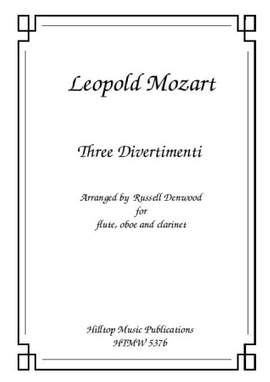 Mozart, Leopold: Three Divertimenti