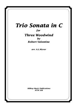 Valentine, Robert: Trio Sonata in C