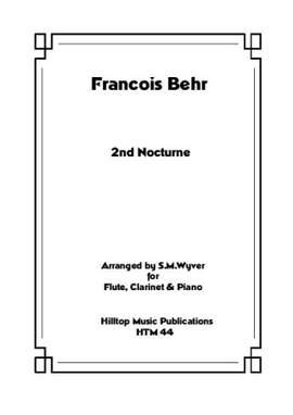 Behr, Francois: Second Nocturne Op.183 No.2