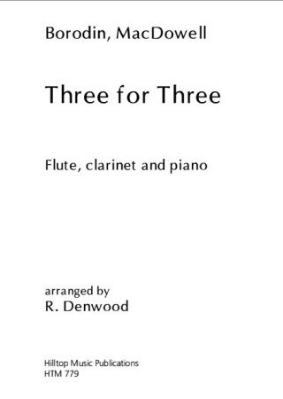 Borodin, Alexander: Three for Three