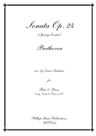 Beethoven: Sonata Op.24, 'Spring'
