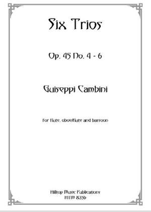 Cambini: Six Trios Op. 45  Nos.4-6