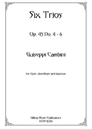 Cambini: Six Trios Op. 45  Nos.4-6