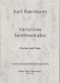 Baermann, Carl: Variations Sentimentales
