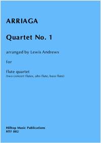 Arriaga, Juan Crisostomo: Quartet No.1