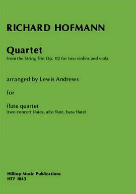 Hofmann, Richard: Quartet for Four Flutes