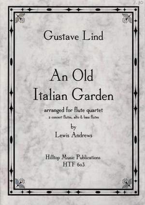 Lind, Gustave: In An Old Italian Garden
