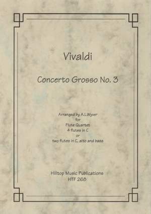 Vivaldi, Antonio: Concerto Grosso No.3