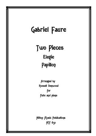 Faure, Gabrie: Two Pieces