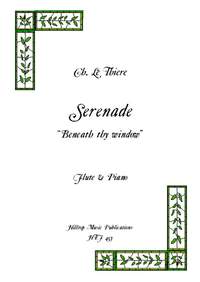Thiere, Charles Le: Serenade 'Beneath thy Window'
