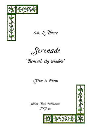Thiere, Charles Le: Serenade 'Beneath thy Window'