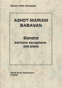 Babayan, Ashot-Mariam: Sonata