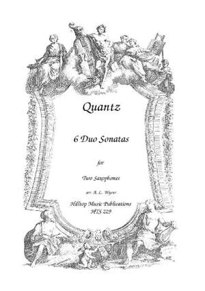 Quantz, Johann Joachim: Six Duo Sonatas